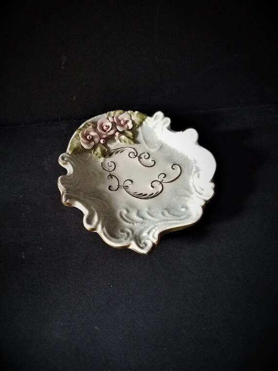 Ironstone Trinket Dish