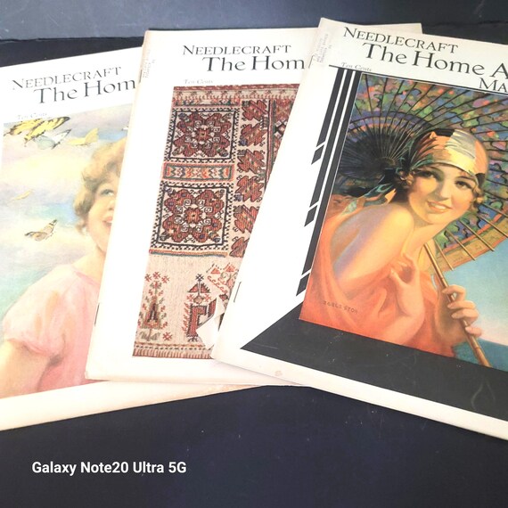 May, Aug, Sept 1933 Home Arts Magazines