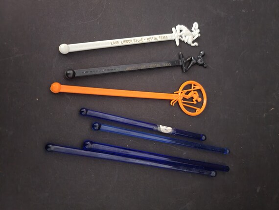 Glass and plastic Stir Sticks