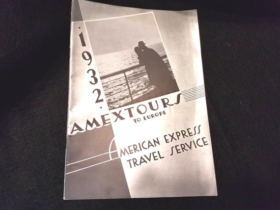 Steamship Tours 1932 Amextours Europe