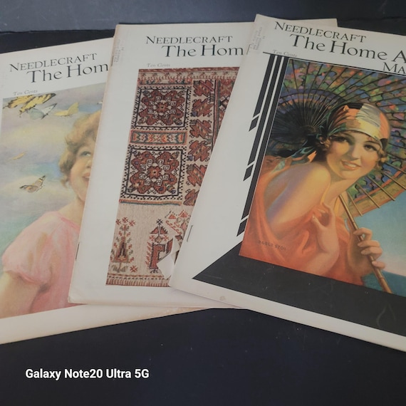 May, Aug, Sept 1933 Home Arts Magazines