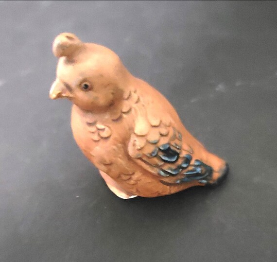 Ceramic Quail Mid Century