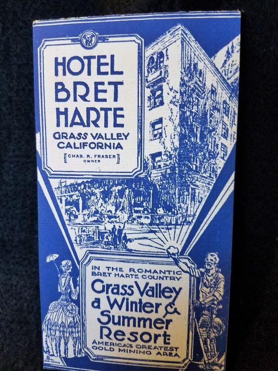 Hotel/Bret Harte/Grass ValleyCalifornia/Gold Mining