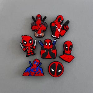 Superhero Spiderman Clog charms -  Spiderverse Shoe Accessories - Gifts for teens and adults