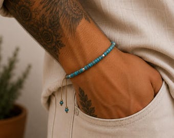 Bracelet for Men, Summer Beach Style, Gift For him Christmas, Boyfriend Gift idea
