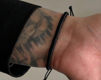 Handmade Knots Bracelet: Braided Lucky Rope Surfer Bracelet, Men Bracelets