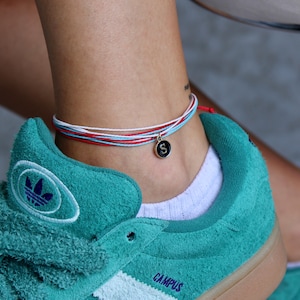 Fußkettchen, Fußkettchen für Frauen, Anklet Damen Boho Ethno Fußkettchen, Perlen Fußkettchen Strand Fußkettchen, Surfer Fußkettchen, Geschenk für sie