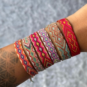 Surfer Bracelet, Surfer Bracelet Men & Women -  Boho Summer Festival Jewelry, Waterproof Cotton Bracelet, Woven Bracelet