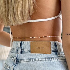Plus Size Belly Chains |  Beaded Waist Chains | Beach Belly Chain | Summer Belly Chain | Body Chain Jewelry | Boho Belly Chain |