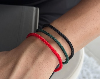 Handmade Nautical Rope Bracelet: Boho Summer Jewelry