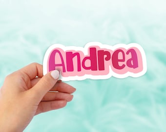 Custom name stickers, custom sticker, waterproof stickers, laptop stickers, water bottle stickers, child sticker, teacher sticker