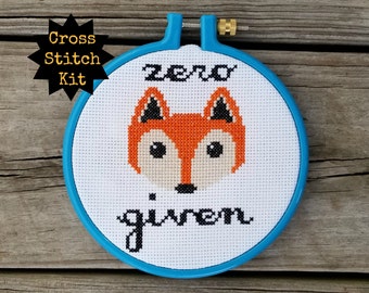 Zero Fox Given Counted Cross Stitch Kit