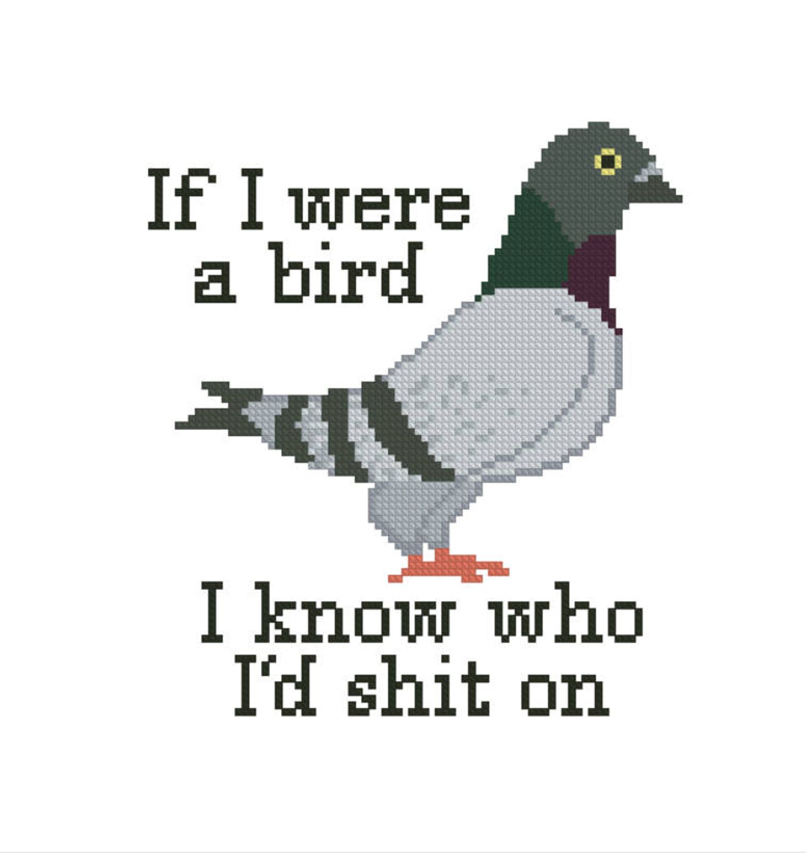 Rude Cross Stitch Pattern Cross Stitch Funny Crossstitch Etsy UK