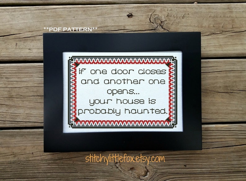 Cross Stitch Modern Snarky Pattern Cross Stitch Funny Cross Etsy