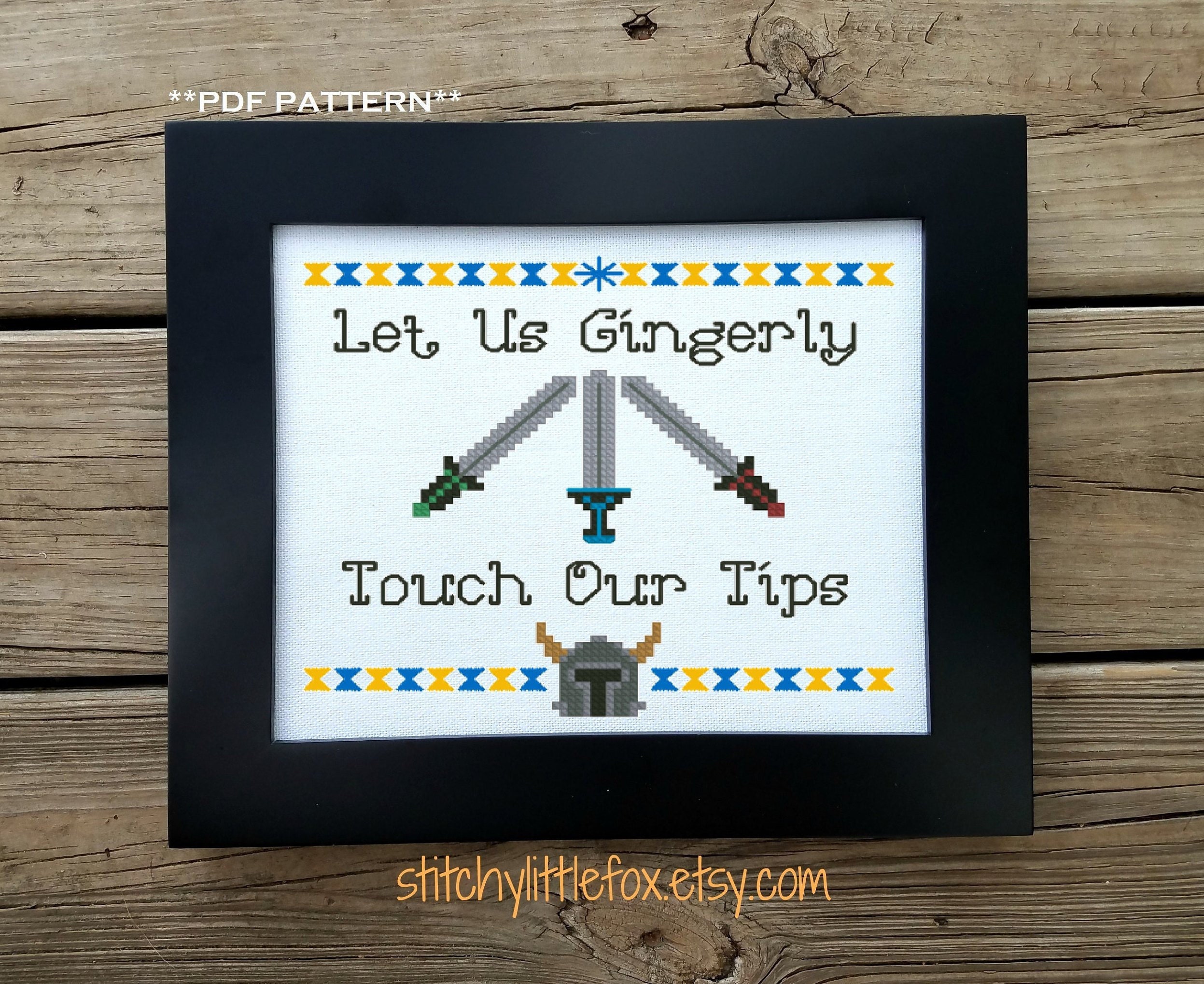 Subversive Cross Stitch Funny Quote Medieval Cross Stitch Etsy