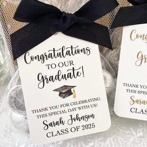 Personalized Graduation Favor Bags: DIY Party Keepsakes