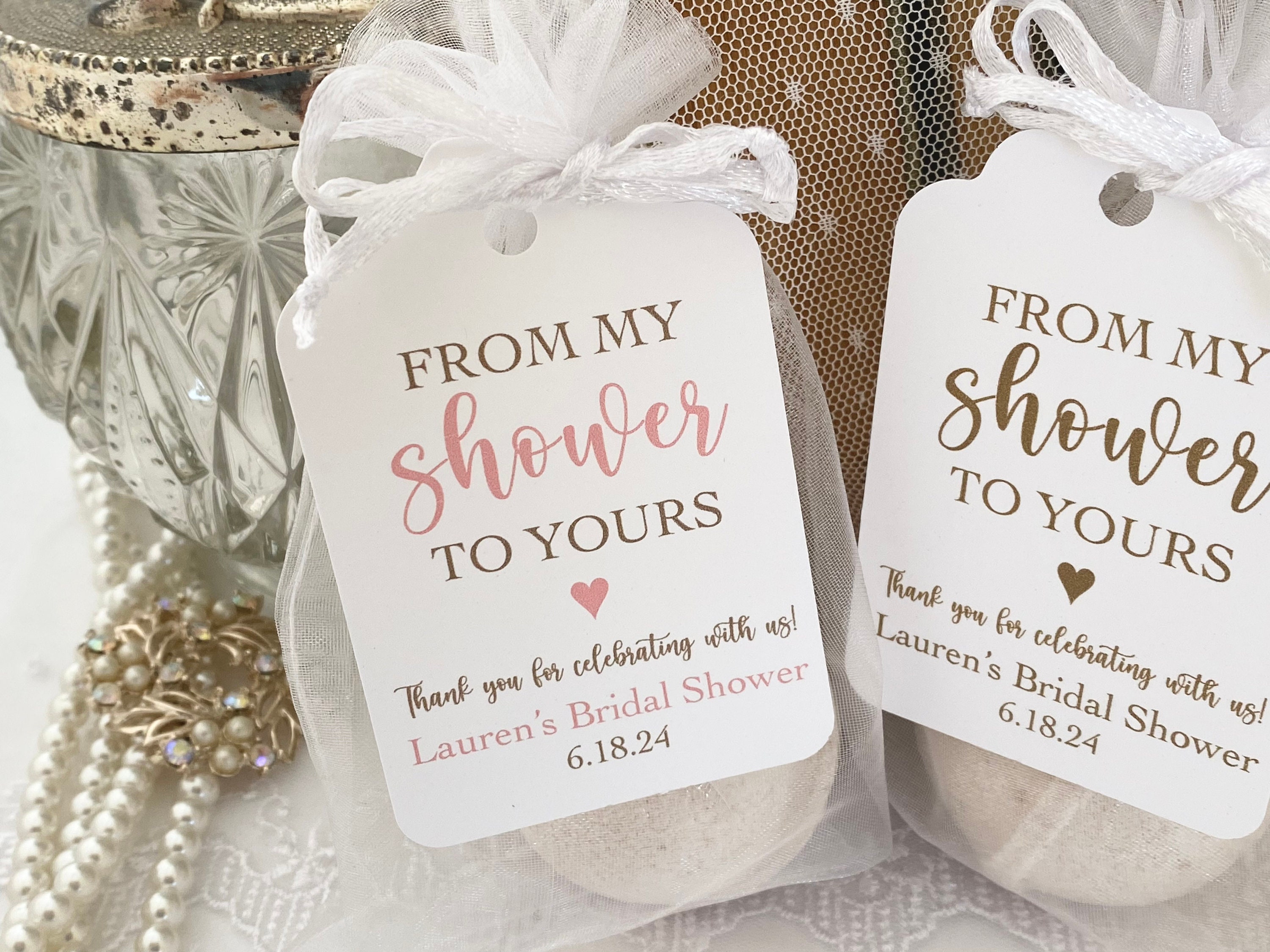 My shower best sale to yours favors