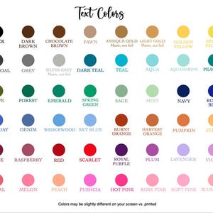 a color chart of different shades of paint