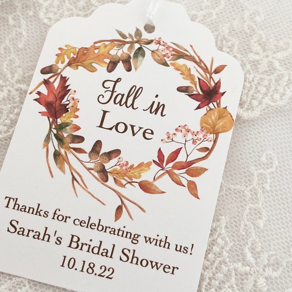 Fall Bridal Shower Favors Etsy