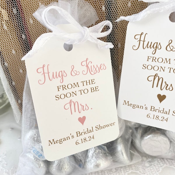 Bridal Shower Favor Bags Etsy