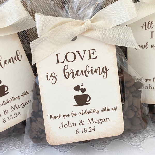 Coffee Wedding Favor - Etsy