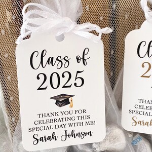 Personalized Graduation Favor Bags: Class of 2025, DIY Kit