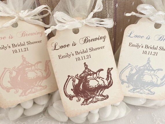 bridal shower favor bags