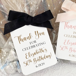 Personalized Birthday Party Favor Bags: DIY Candy Kit