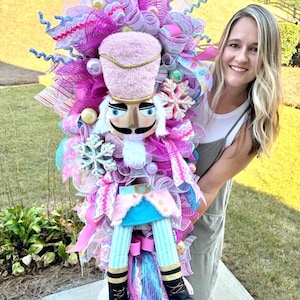 Giant Nutcracker Candy Swag