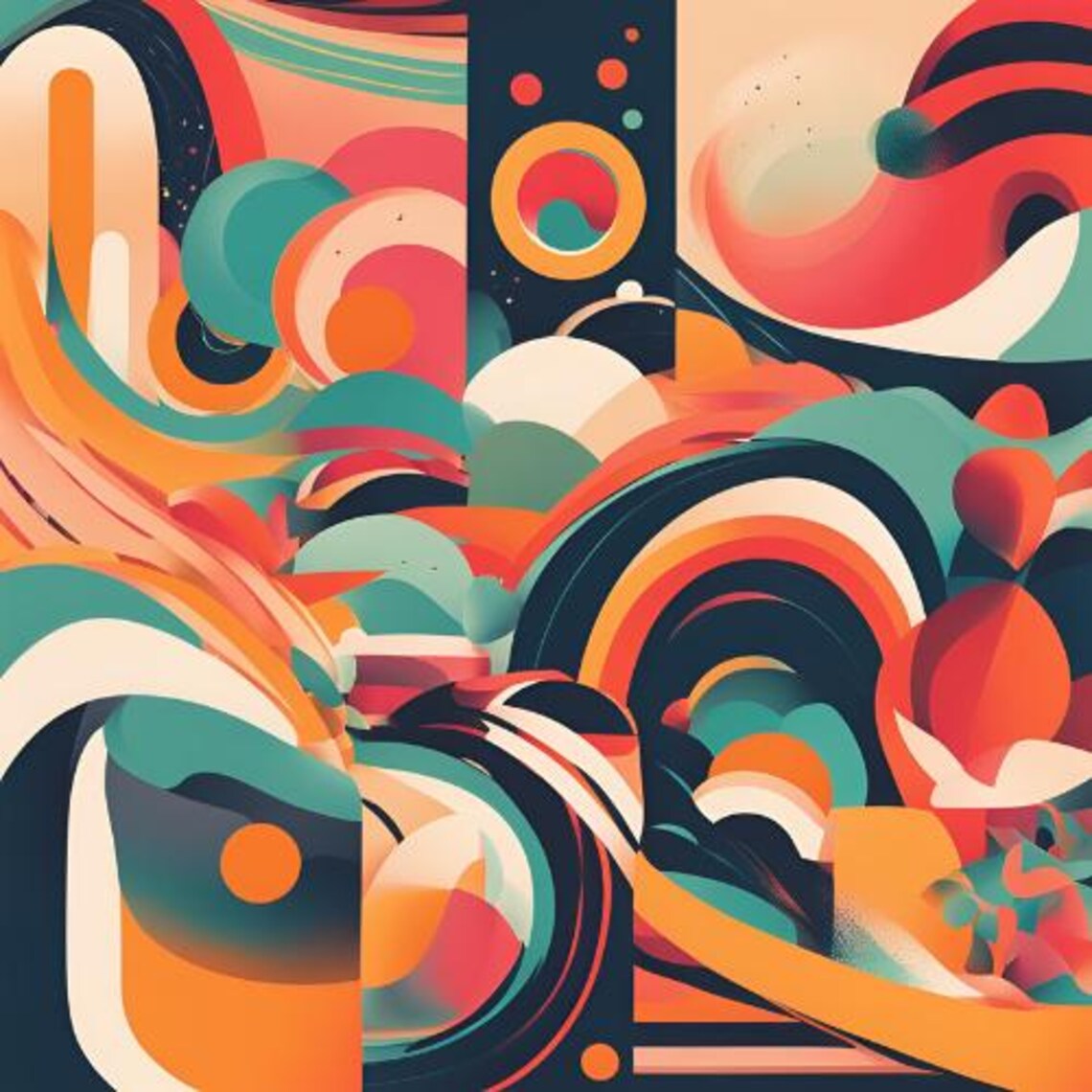 24 Retro Panoramic Digital Prints - Etsy