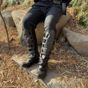 Viking Renaissance Boots, Ren Faire Medieval Boots Cosplay, Mens Boots Pirate Shoes, Medieval Women's Boots, Vintage Viking Boots image 10