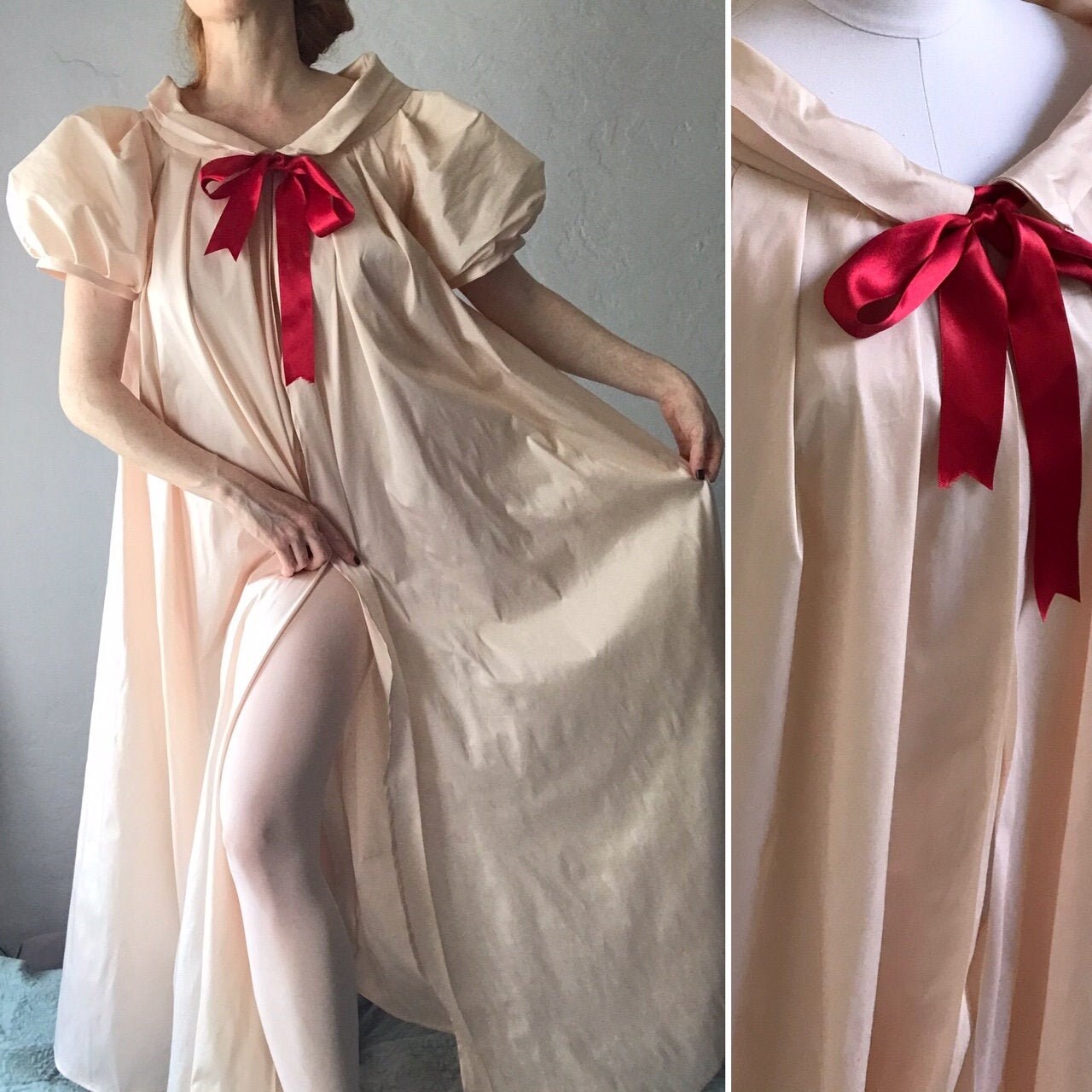 Vintage Robe and Dress - Etsy