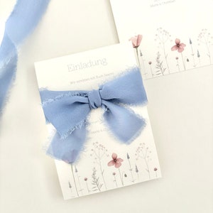 Handgemachte Hochzeitseinladungen Blumenwiese – Elegante Hochzeitspapeterie