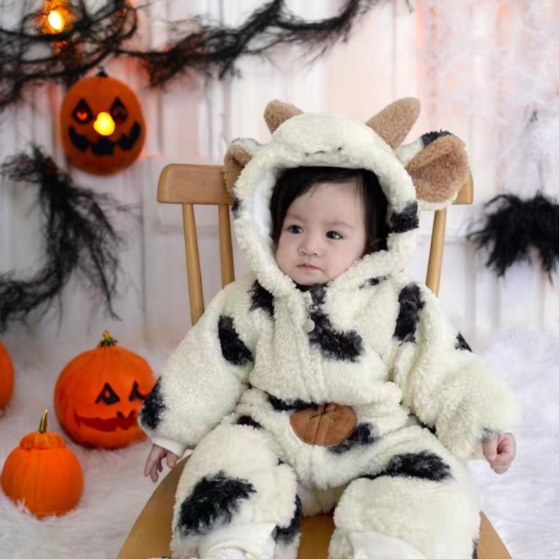 Infant Baby Cows Halloween Costume Outfit main image 1