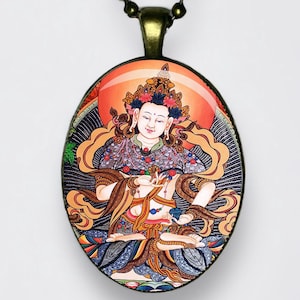 Collana Vajrasattva sambhogakāya e pratica di purificazione Ciondolo Buddismo Forma tantrica di Sakyamuni Mantra Guida alla meditazione Vajrasattva