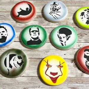 Horror Character Cookies