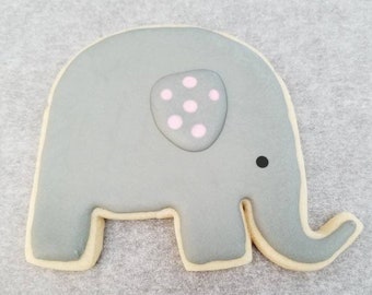 Elephant Cookies - Baby Shower