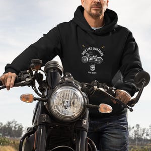 Ride Like Lightning Unisex Heavy Blend™ Hooded Sweatshirt