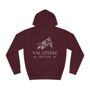 Vintage Val d Isere Ski Club Hoodie