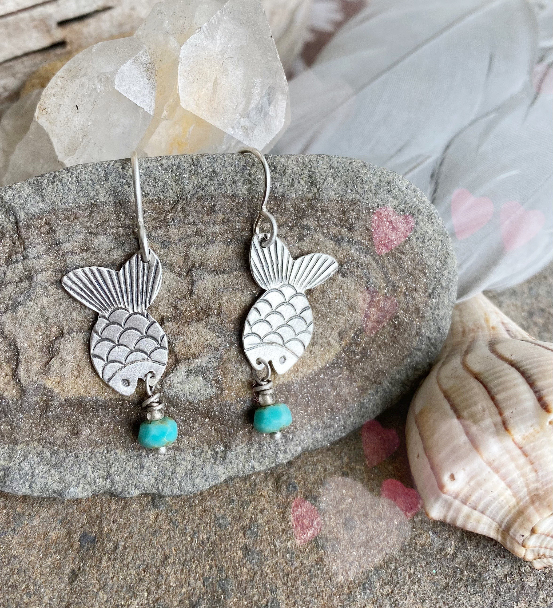 order‼︎ ハンドメイドイヤリング❤️ heartatworkjewelry - Etsy 日本