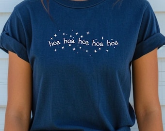 Hoa Hoa Hoa Shirt Sparkle shirt funny vampire themed tee glitter aesthetic graphic tshirt gothic romantic fantasy inspired design