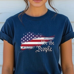 Wir das Leute-Hemd 1776-Flaggen-Hemd USA-Geschichts-Hemd Arbeit-Tageshemd Amerikanisches Verfassungs-Hemd 1776-Flaggen-Hemd