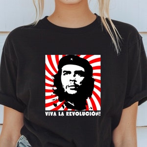 Che Guevara Shirt Ernesto Che Guevara T-Shirt Revolution Shirt Viva la revolucion Shirt Argentina Cuba Libre Revolutionary Socialist Protest