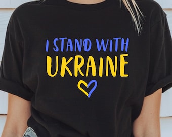 I stand with Ukraine Shirt Support Ukraine Shirt Ukrainian Shirt Ukrainian Solidarity Ukraine Culture Shirt Trident Shirt Zelenskyy Shirt