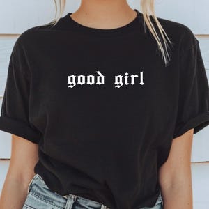 Good Girl Shirt Good girl Romance club Graphic printed tee Book lover shirt Bookish tee Dark Romance shirt BookTok Shirt Reader Apparel