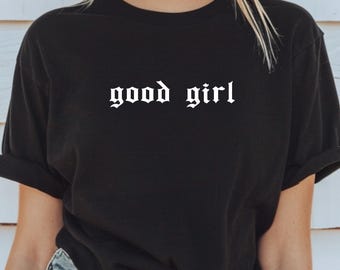 Good Girl Shirt Good girl Romance club Graphic printed tee Book lover shirt Bookish tee Dark Romance shirt BookTok Shirt Reader Apparel