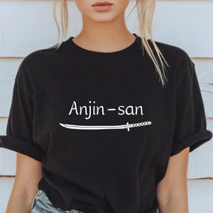 Anjin-san Shirt Katana Shirt Sho-gun Shirt Japanese T-shirt TV-show Merch Toranaga Tee Shirt Blackthorne Merch Memorabilia Shogun T-shirt