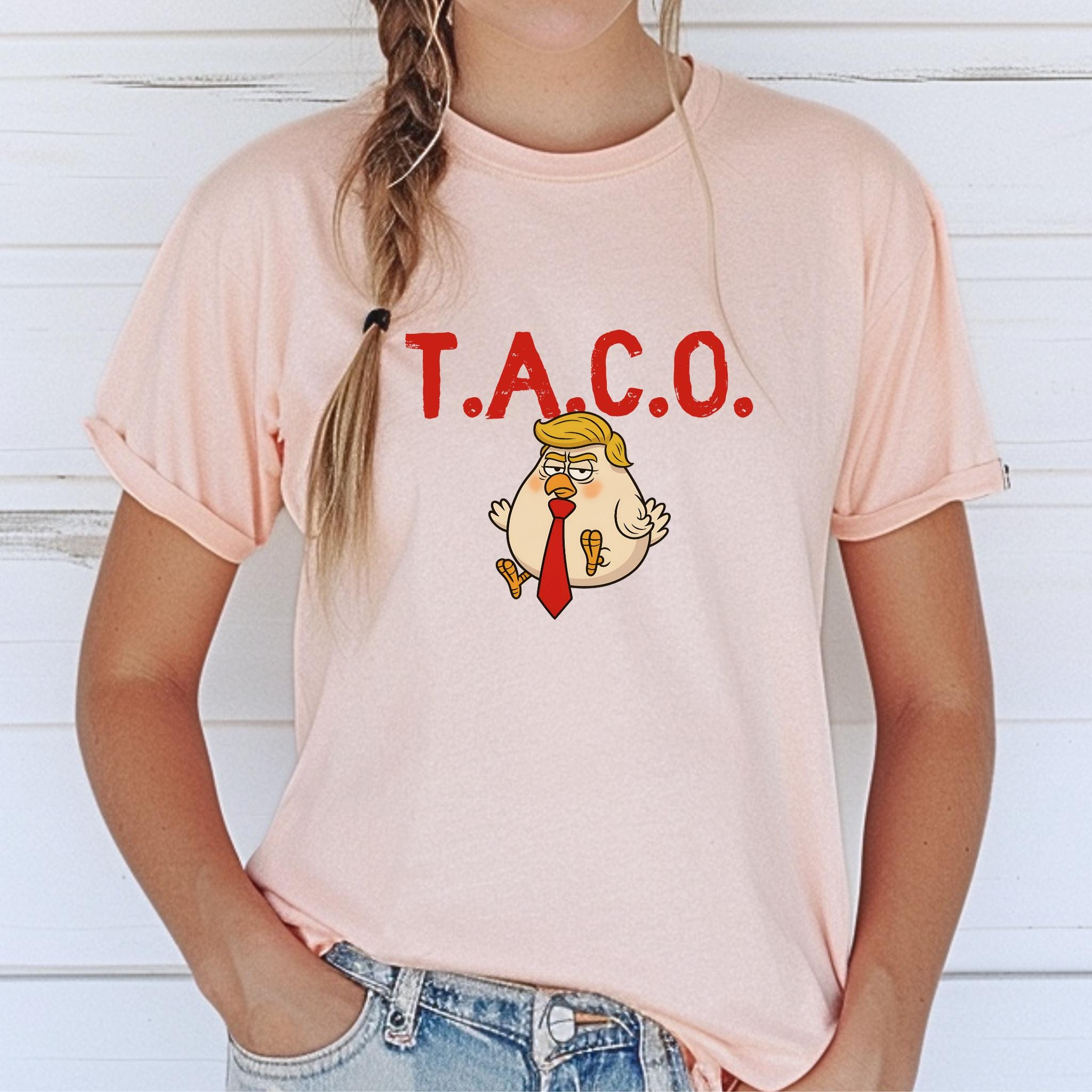 TACO Trump Shirt Trump Always Chickens Out Shirt Democracy Shirt Activism Gift Subtle Anti Trump Shirt FDT Shirt Anti Maga Shirt 8647 Shirt