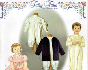 Cuentos de hadas vintage SIMPLICITY, 18 piezas ~ completo y sin cortar, tallas infantiles XXS, XS, S, M, L