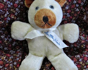 OSO DE PELUCHE vintage pequeño relleno con excelsior
